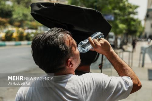 اخطار موج گرمایی در تهران افزایش دما تا اوائل شهریور ادامه دارد