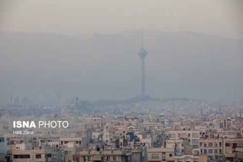 شاخص هوای برخی منطقه های تهران بسیار ناسالم شد